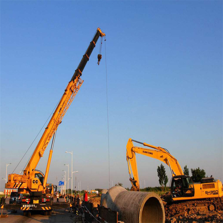 莘县25吨吊车吊8吨,最远吊多少米